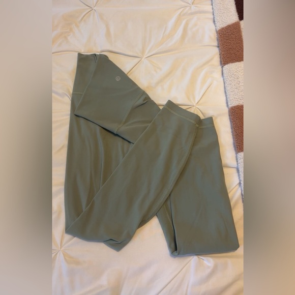 Lululemon Sage Green Leggings - Picture 1 of 8